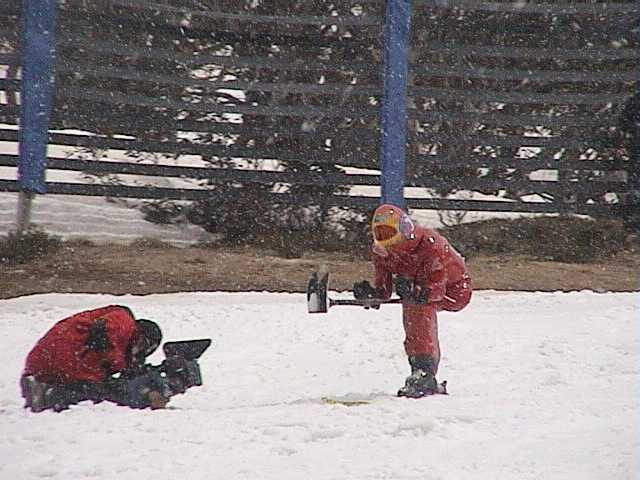 Michael Milton promo shots � and yes it�s snowing