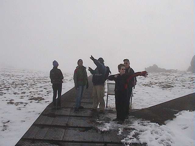 Kosciuszko Lookout. It’s that way, no that way?