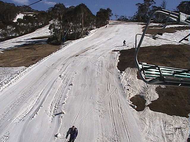 The last grooming on the Supertrail � Sunday morning