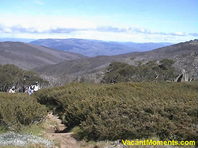 Near the top � looking back towards Victoria