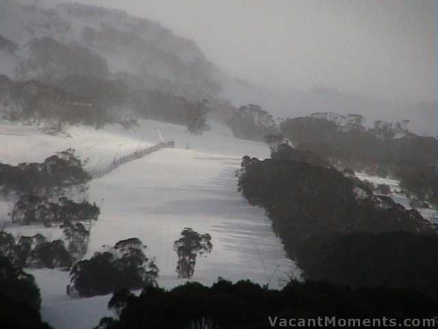 Upper Supertrail Saturday � with a trace of new snow