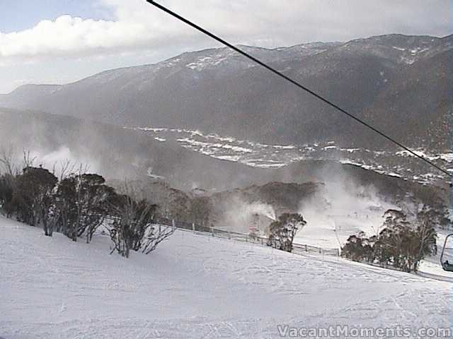 All guns blazing � mid Supertrail � Sunday morning