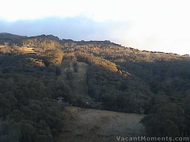 First light Friday morning � no sign of snow coming