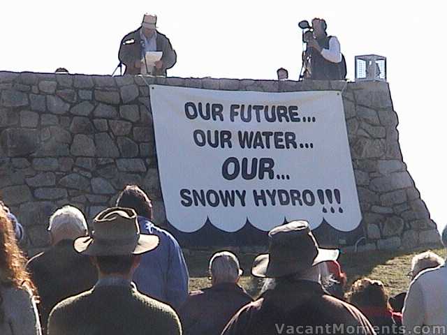 Richard Wallace � Mayor of Snowy Shire - at Jindabyne on Sunday