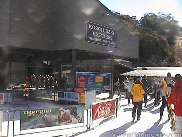 End of the queue for Snowgums chair � after Kozi breakdown