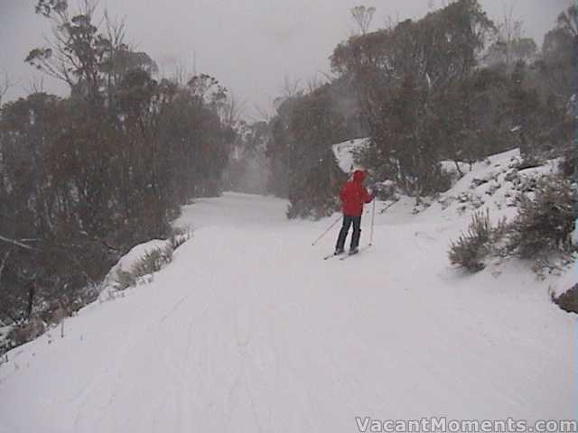 Cat Track looking good with Tuesday�s snowfall