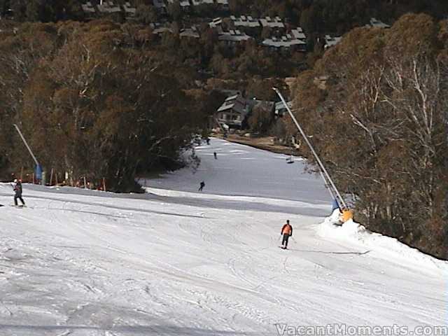 Roscoe’s first run on Tuesday on morning