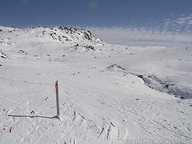 West of the resort – Wednesday