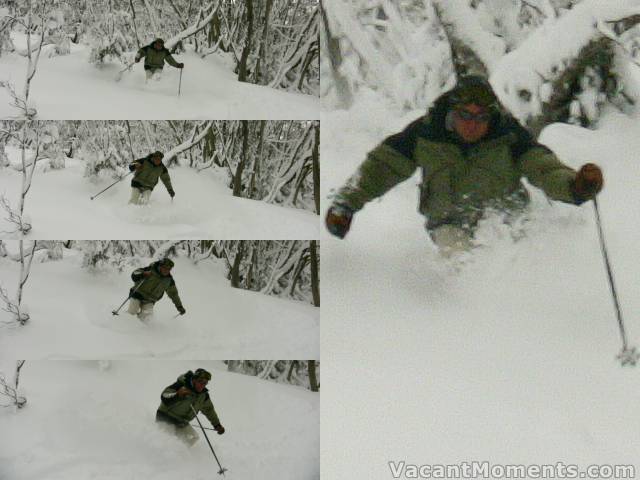 Malcolm enjoying Thredbo�s best