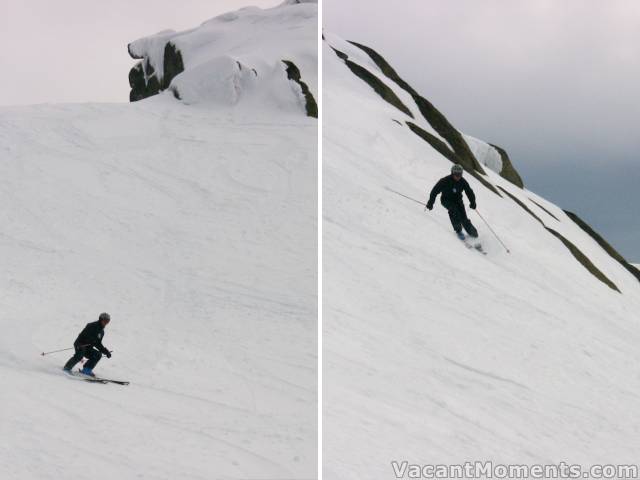 Waz with sloppy 4ths � it was wet and at times slow