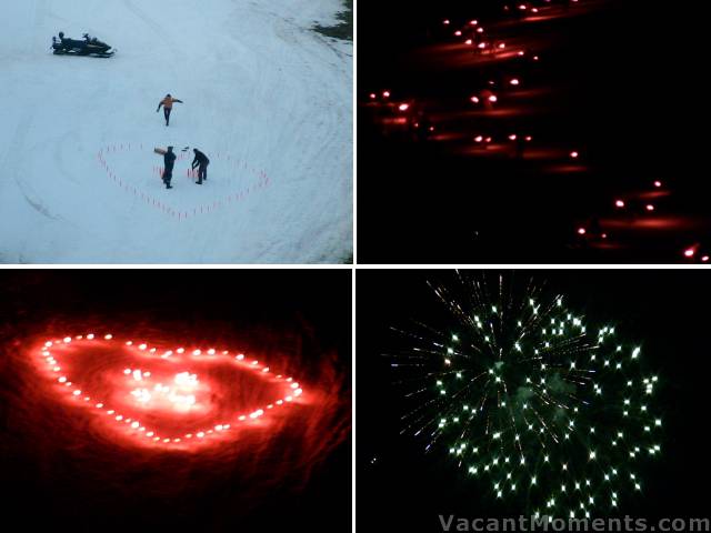 Something�s a foot, the flare run, a romantic proposal, ending with a big bang