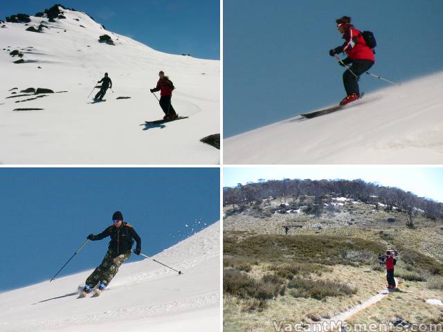 Friday � Dropping into Bogong, Marion, Jax and the bottom of DHG