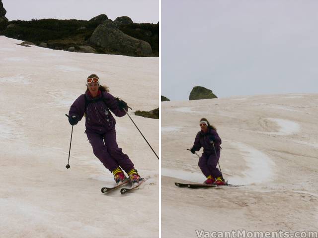 The snow is not exactly white � hence Red October