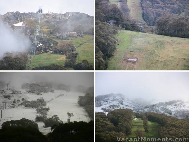Last Saturday's mist lead to Monday�s snows