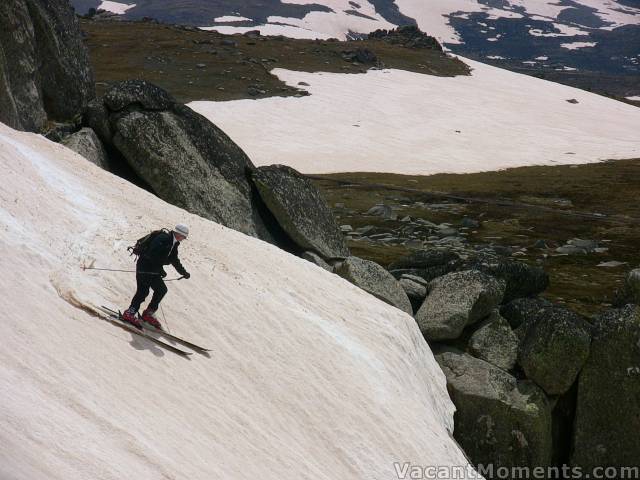 Putting 8s over last week�s run on the North Face