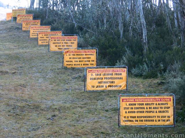 Thredbo introduces a new speed-reading course � Learn while you ride