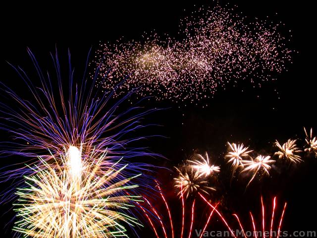 More fireworks � What? You want snow photos?