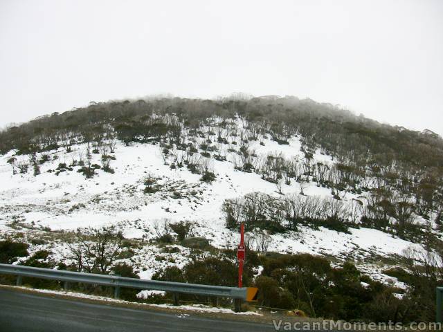 Bottom of Dead Horse Gap run � thinning quickly