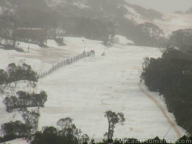 First tracks down Supertrail today � amazing!