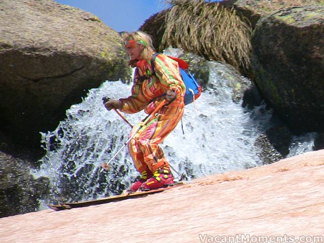Marion�s favourite � the waterfall