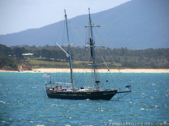 The Young Endeavour at Bermagui � spotted during a weekend away from Thredbo