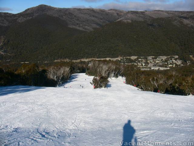 High Noon from skier�s view Saturday