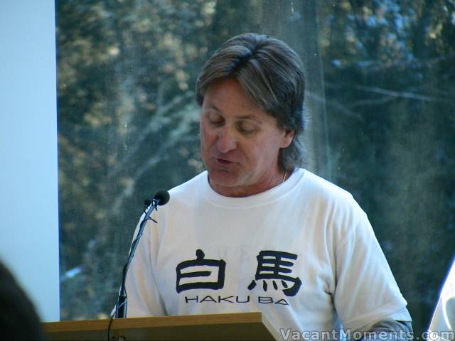 Pastor Marc Hunter�s fascinating homily included an insight into his skiing trips to Japan