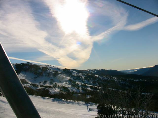 Interesting cloud patterns yesterday heralding a change